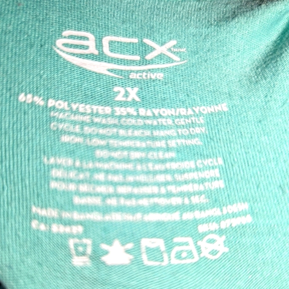 Active wear top with lattice back detail - Picture 4 of 4